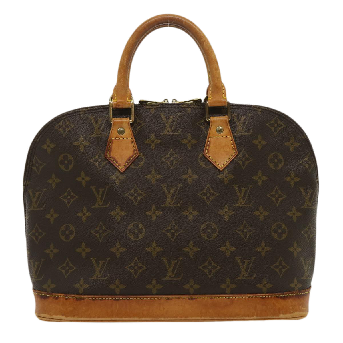 LOUIS VUITTON Monogram Alma Hand Bag M51130 LV Auth yk4179