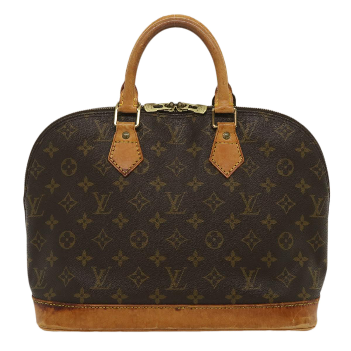 LOUIS VUITTON Monogram Alma Hand Bag M51130 LV Auth yk4179