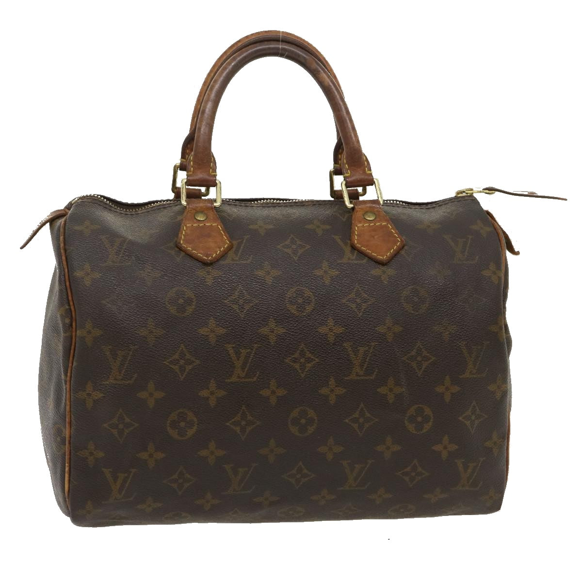 LOUIS VUITTON Monogram Speedy 30 Hand Bag M41526 LV Auth yk4288