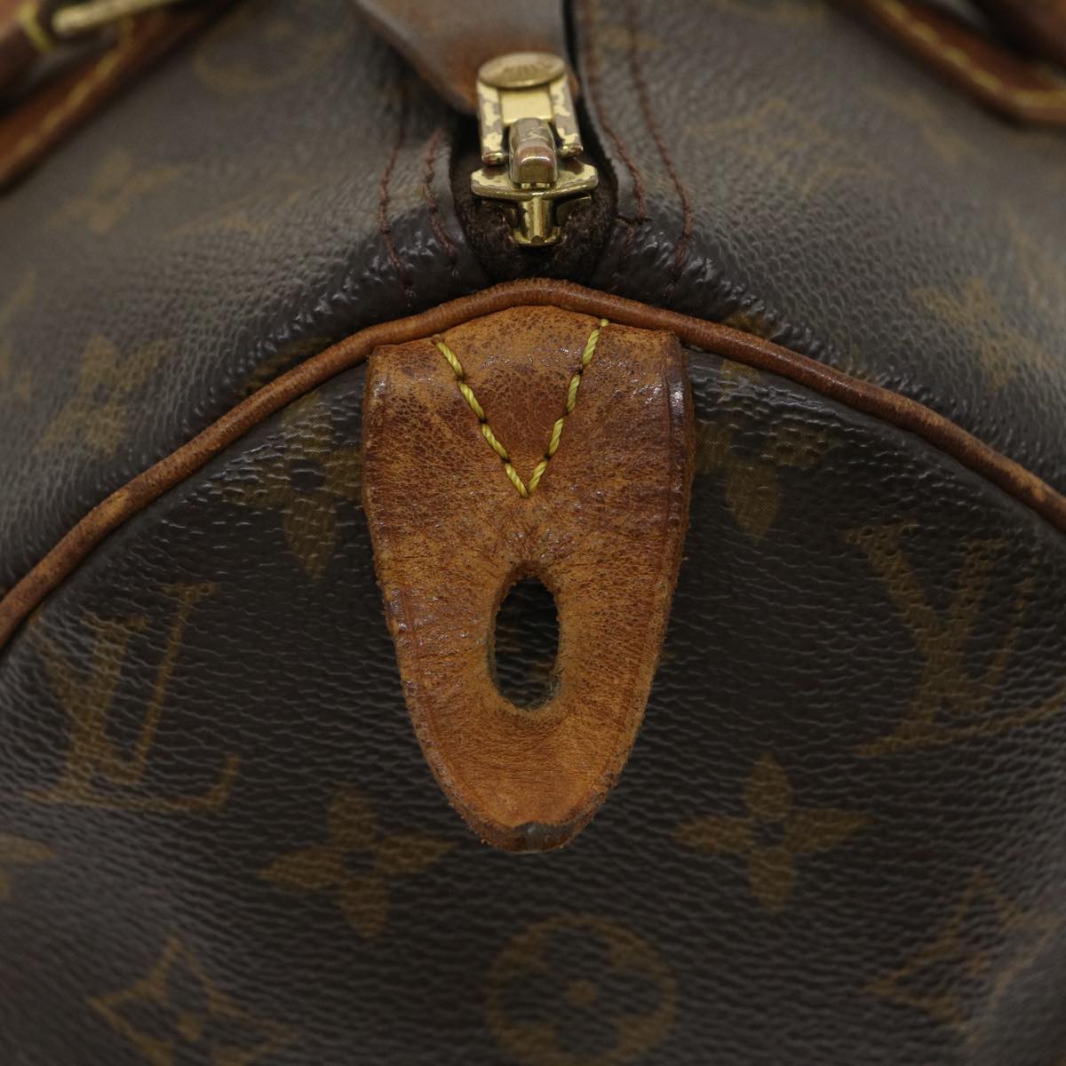 LOUIS VUITTON Monogram Speedy 30 Hand Bag M41526 LV Auth yk4288