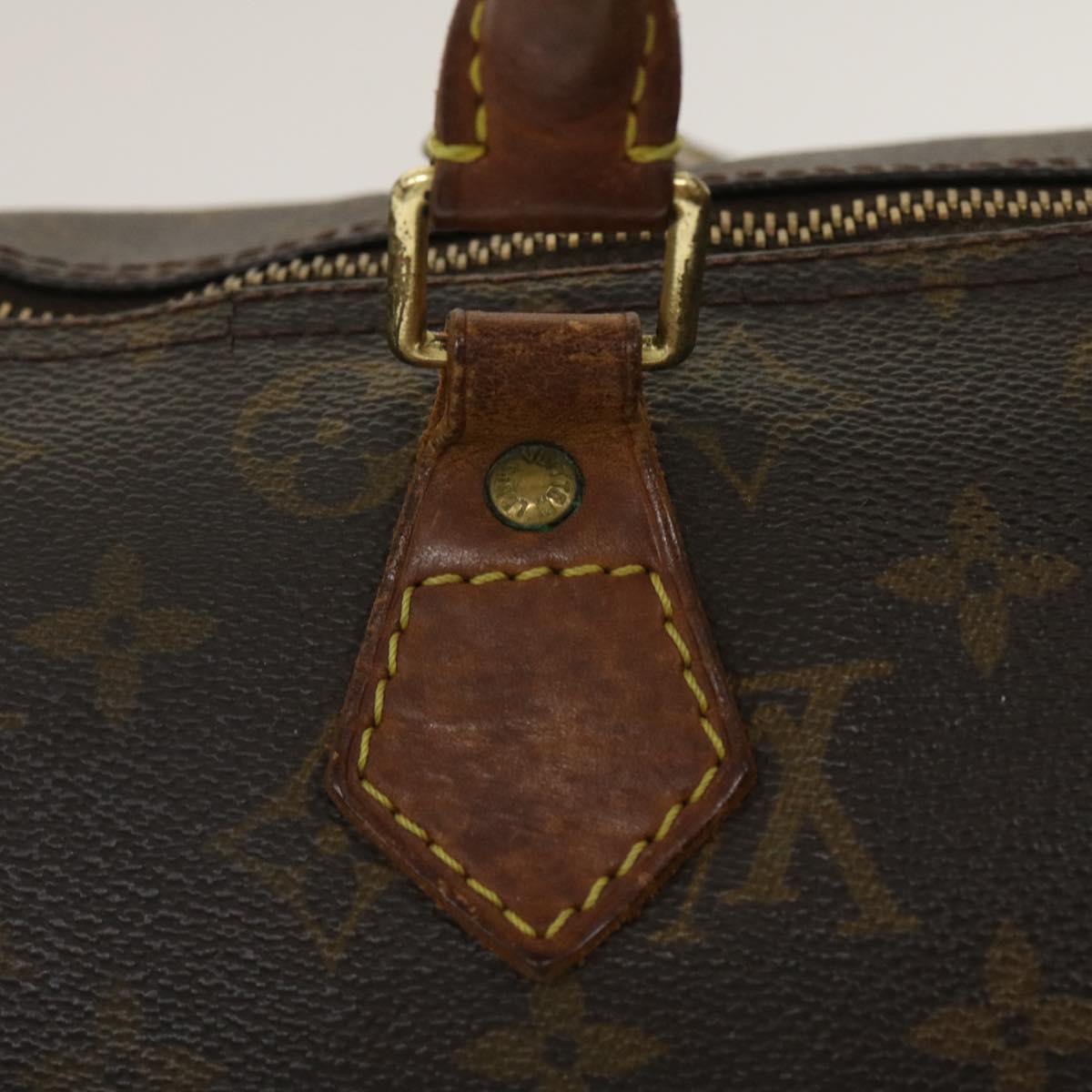 LOUIS VUITTON Monogram Speedy 30 Hand Bag M41526 LV Auth yk4288