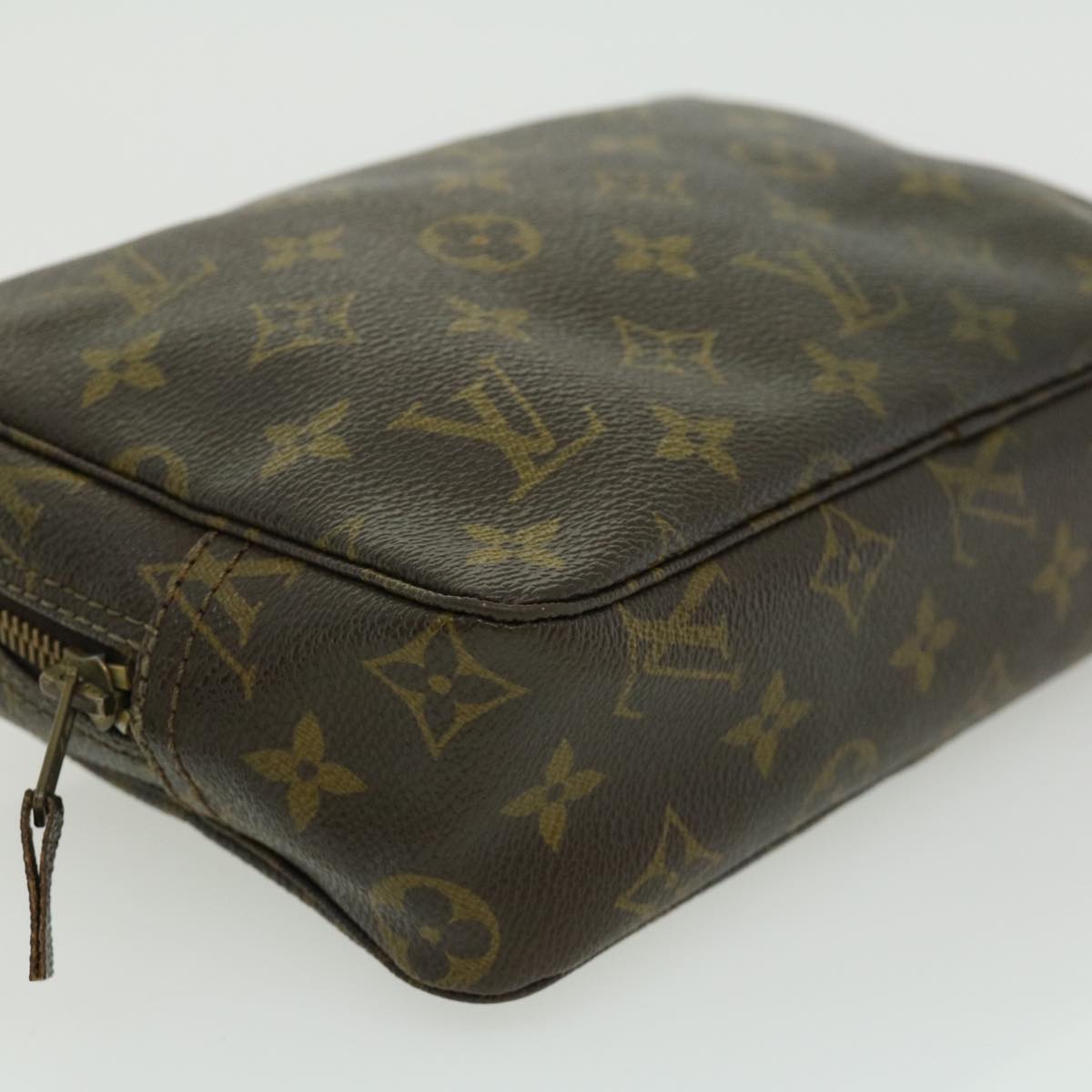 LOUIS VUITTON Monogram Trousse Toilette 23 Clutch Bag M47524 LV Auth yk4302