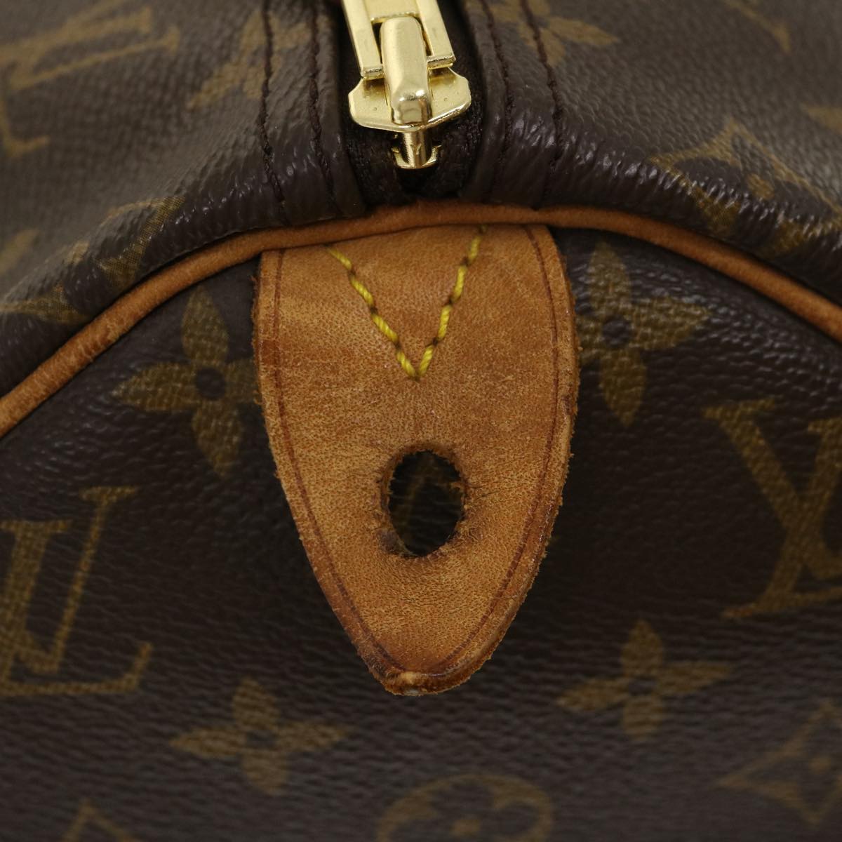 LOUIS VUITTON Monogram Speedy 40 Hand Bag M41522 LV Auth yk4478