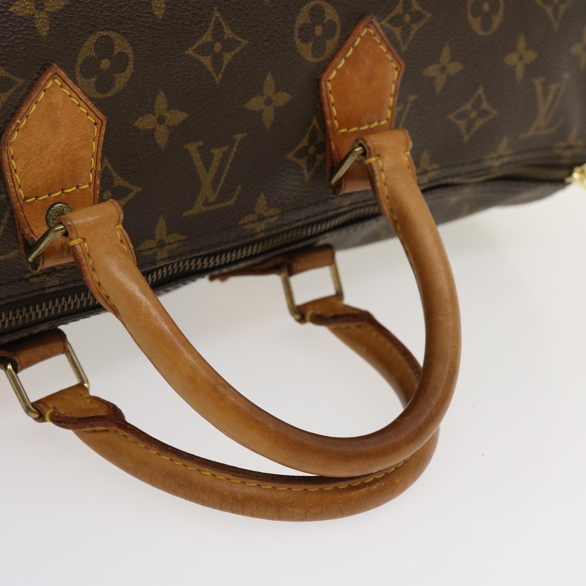 LOUIS VUITTON Monogram Speedy 40 Hand Bag M41522 LV Auth yk4478