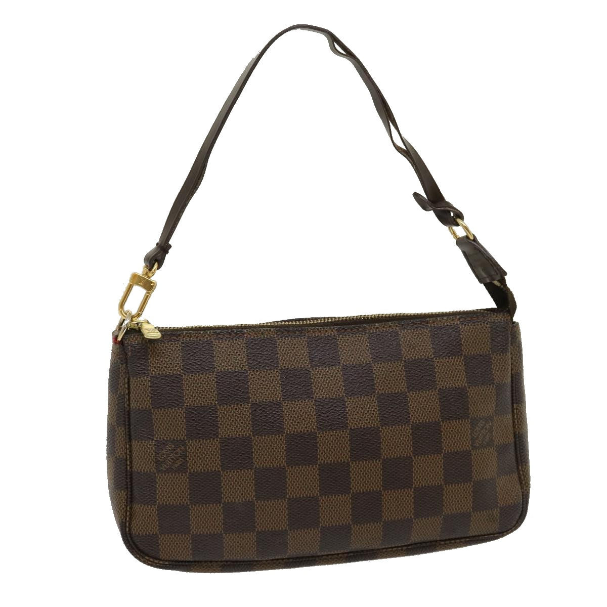 LOUIS VUITTON Damier Ebene Pochette Accessoires Pouch N41206 LV Auth yk4563