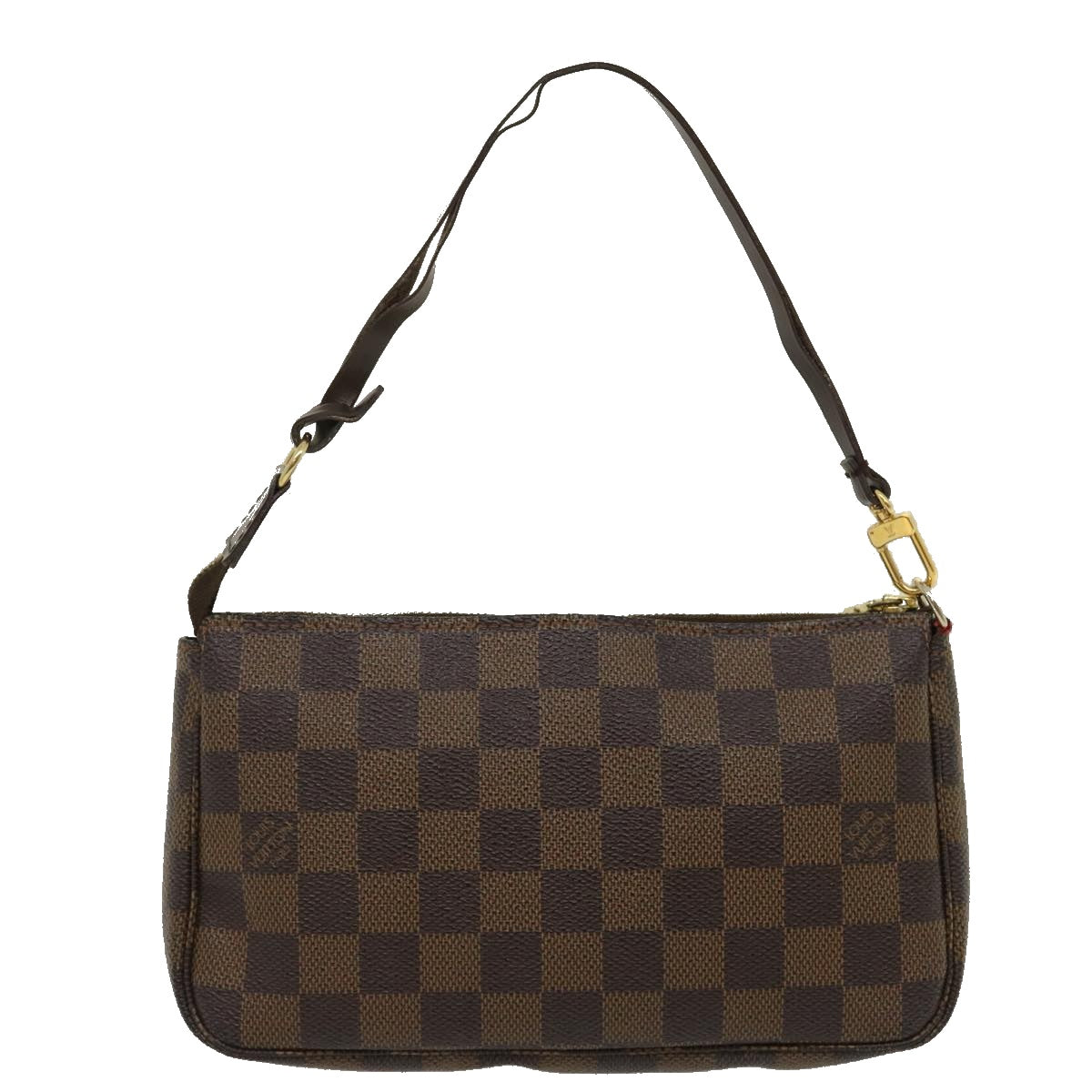 LOUIS VUITTON Damier Ebene Pochette Accessoires Pouch N41206 LV Auth yk4563