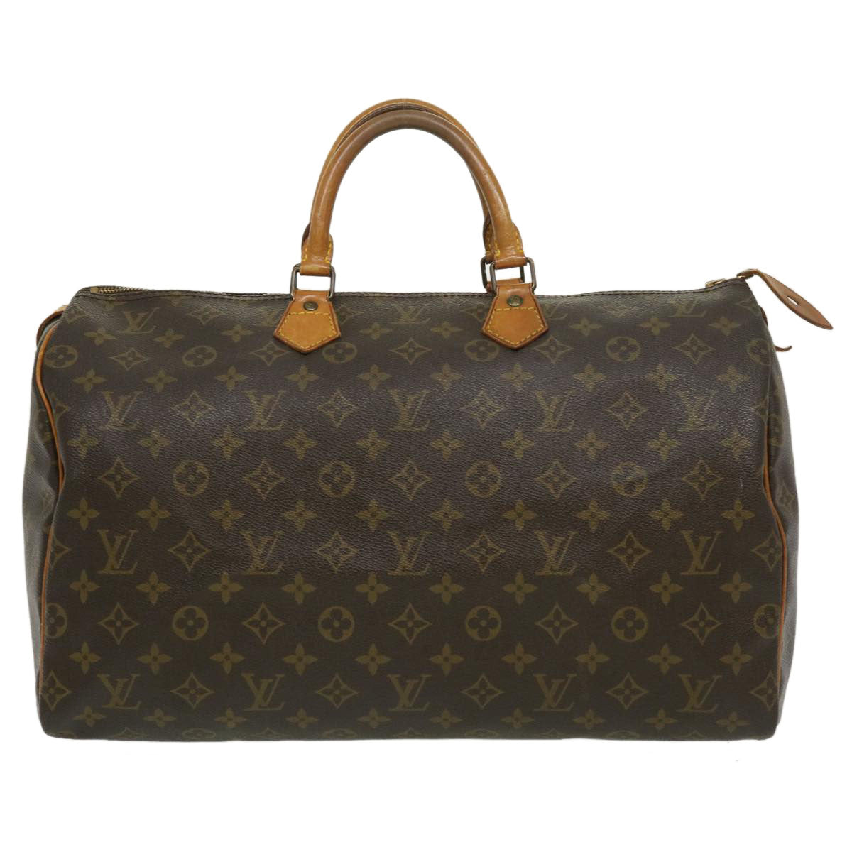 LOUIS VUITTON Monogram Speedy 40 Hand Bag M41522 LV Auth yk4634