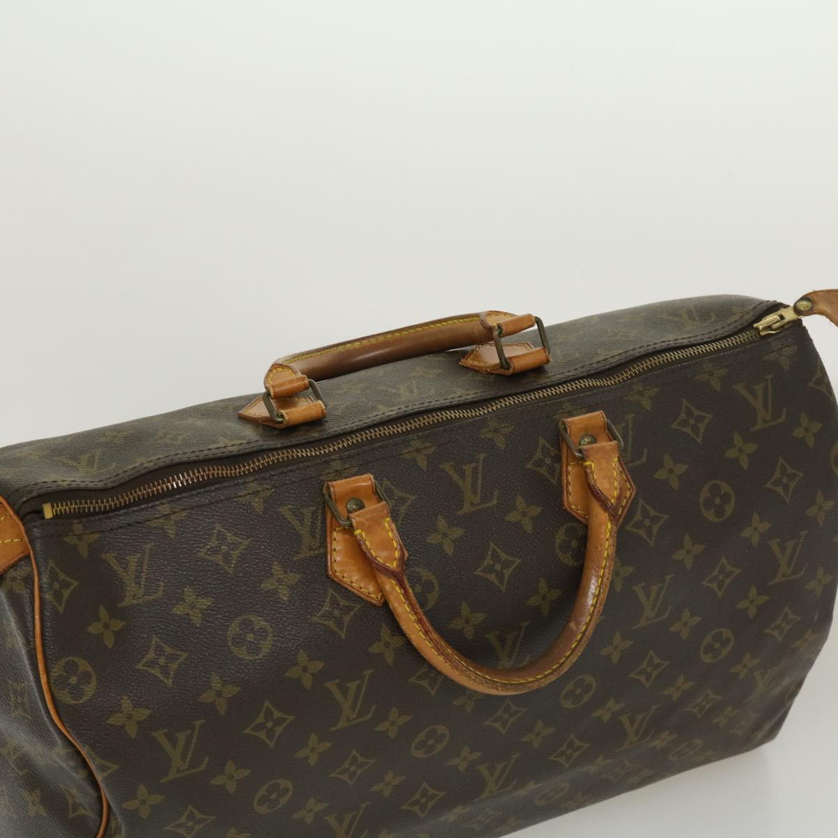 LOUIS VUITTON Monogram Speedy 40 Hand Bag M41522 LV Auth yk4634