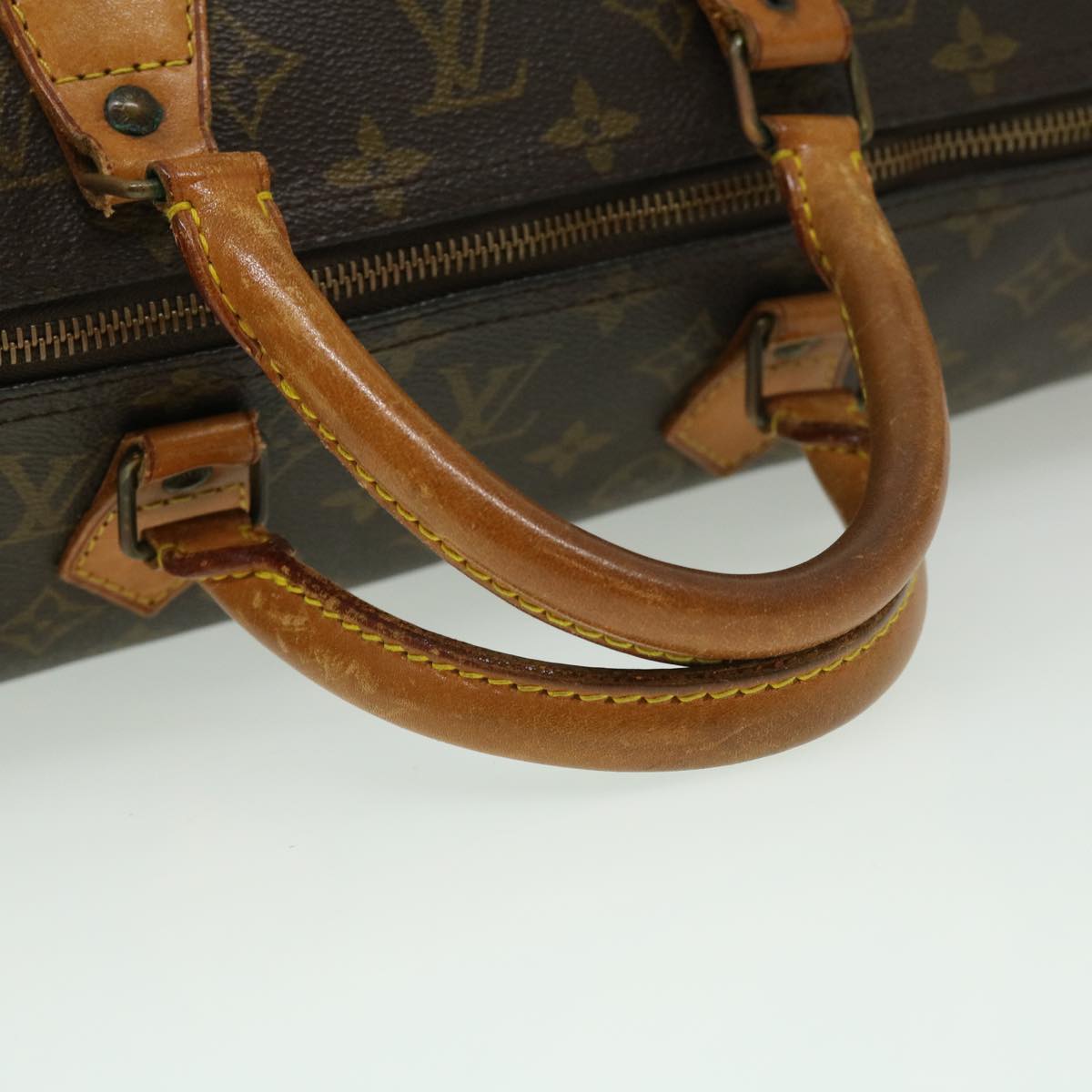 LOUIS VUITTON Monogram Speedy 40 Hand Bag M41522 LV Auth yk4634