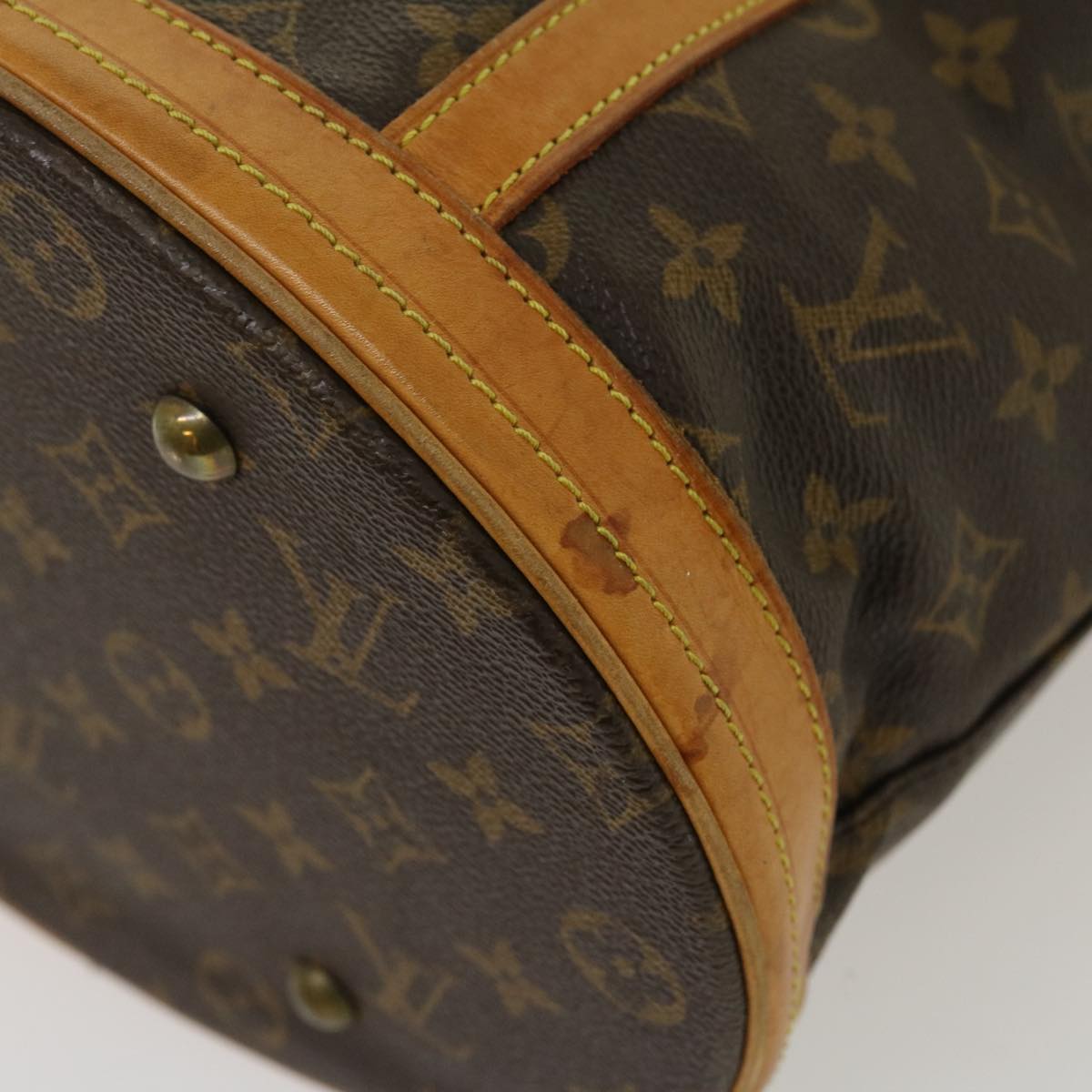 LOUIS VUITTON Monogram Bucket GM Accessory Pouch LV Auth yk4636