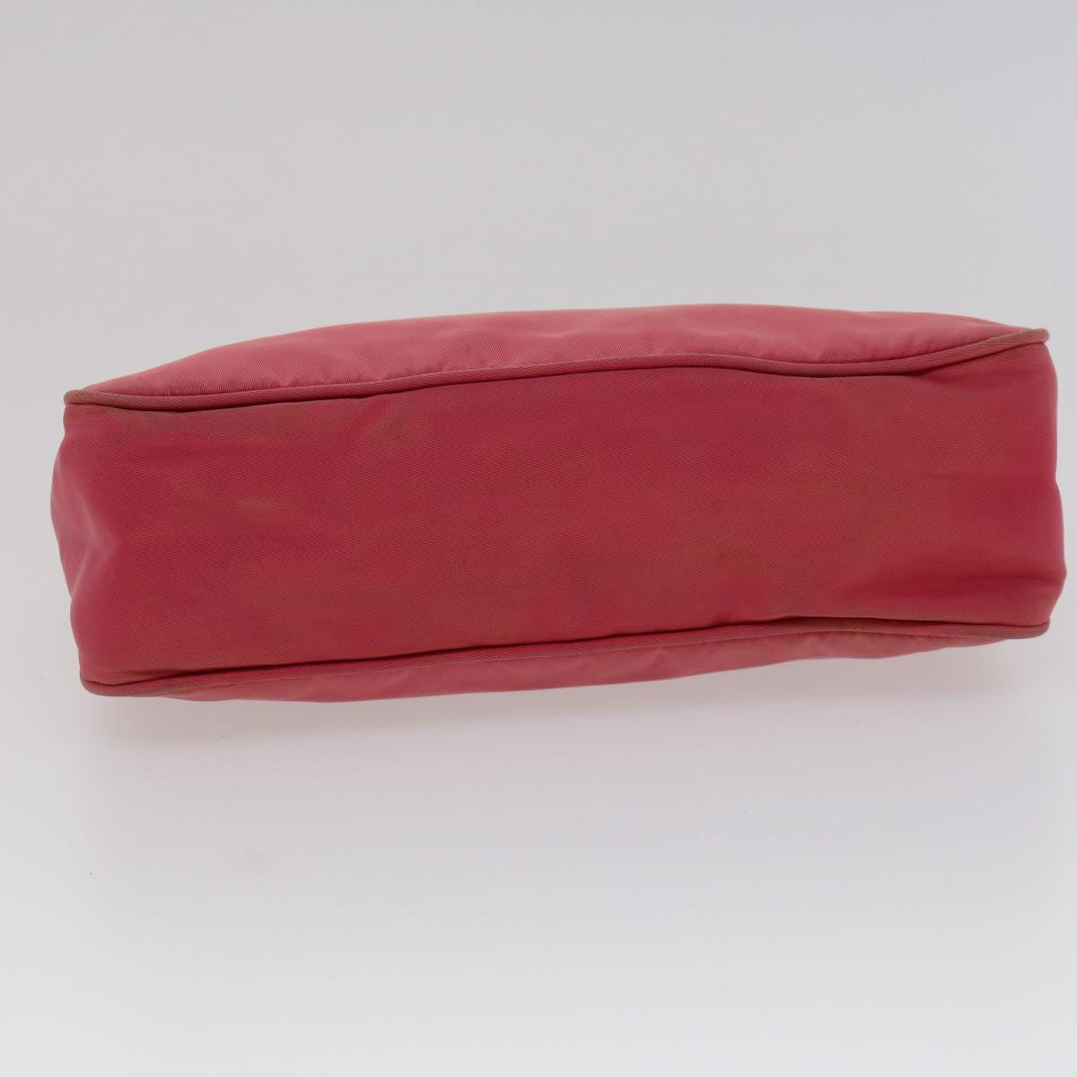 PRADA Hand Pouch Nylon Pink Auth yk4652