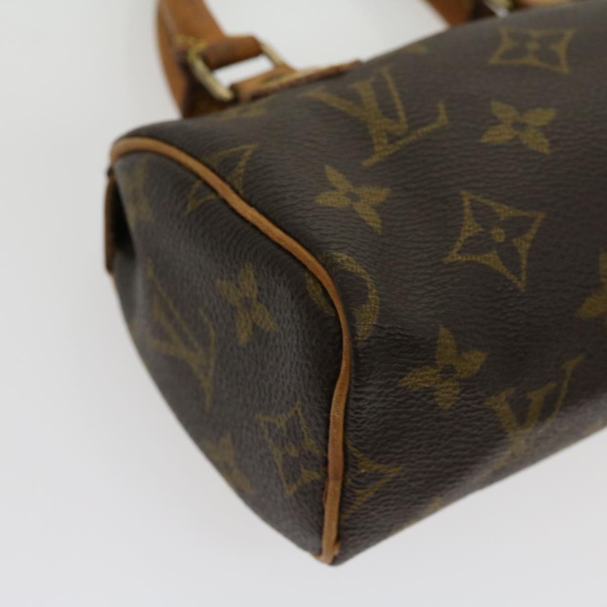 LOUIS VUITTON Monogram Mini Speedy Hand Bag M41534 LV Auth yk4705