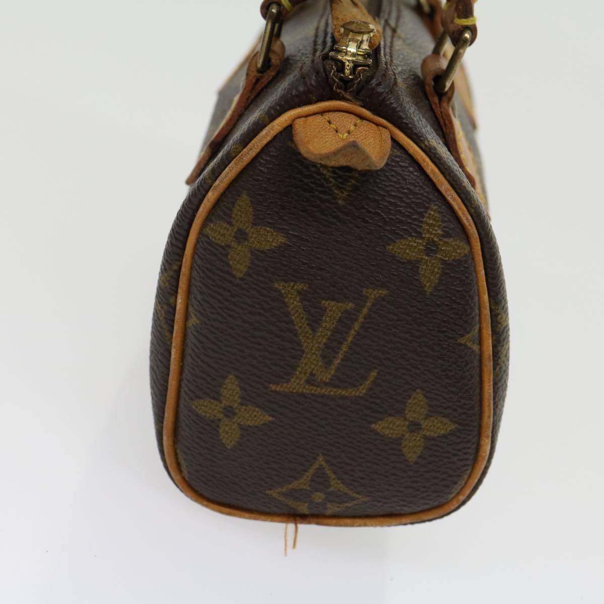 LOUIS VUITTON Monogram Mini Speedy Hand Bag M41534 LV Auth yk4705