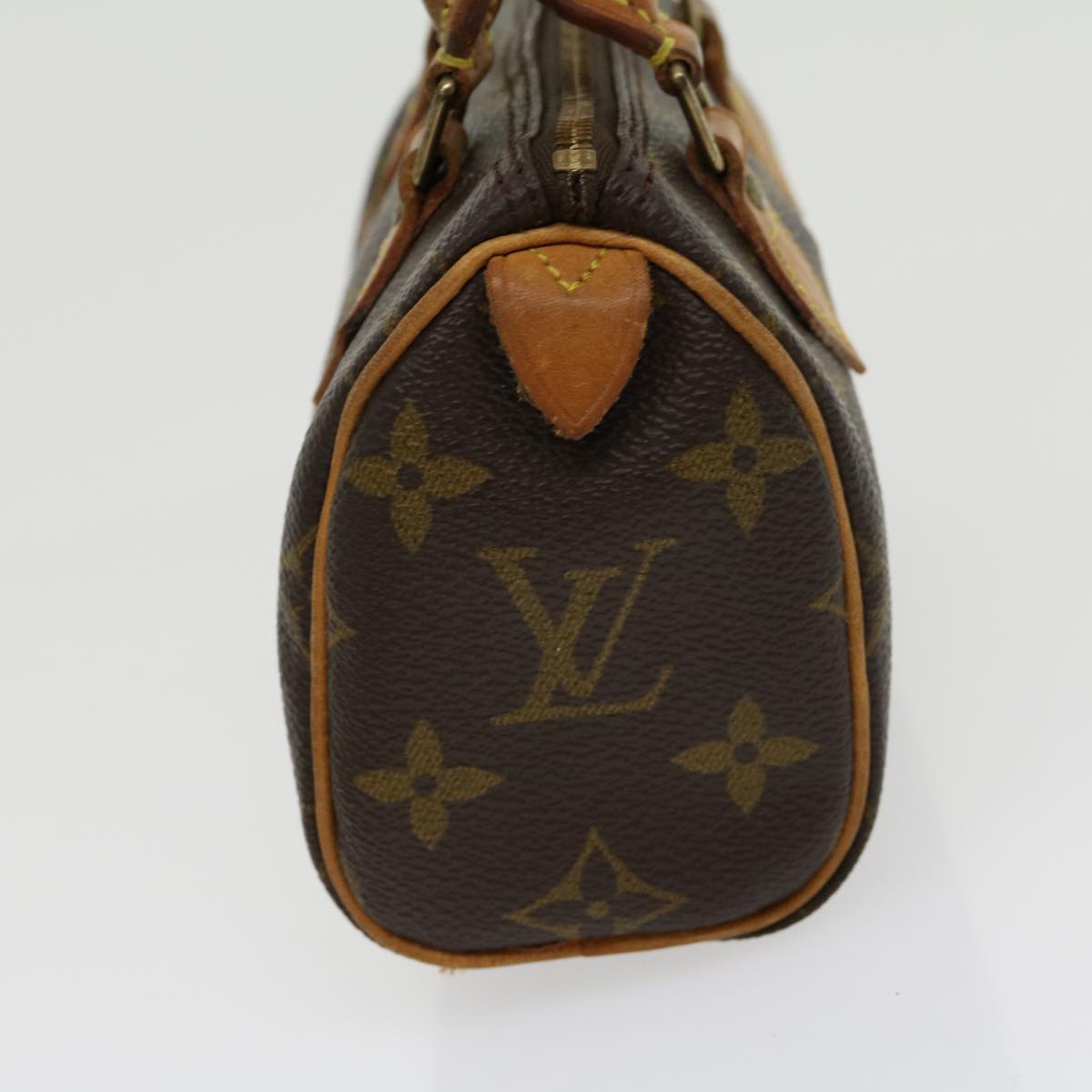 LOUIS VUITTON Monogram Mini Speedy Hand Bag M41534 LV Auth yk4705