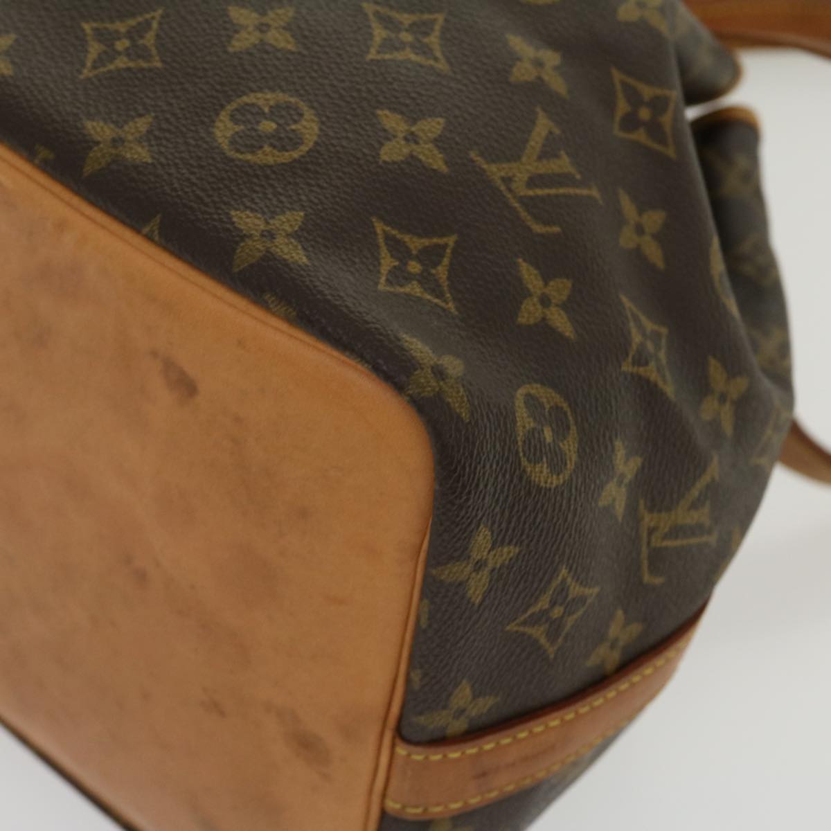 LOUIS VUITTON Monogram Petit Noe Shoulder Bag M42226 LV Auth yk4750