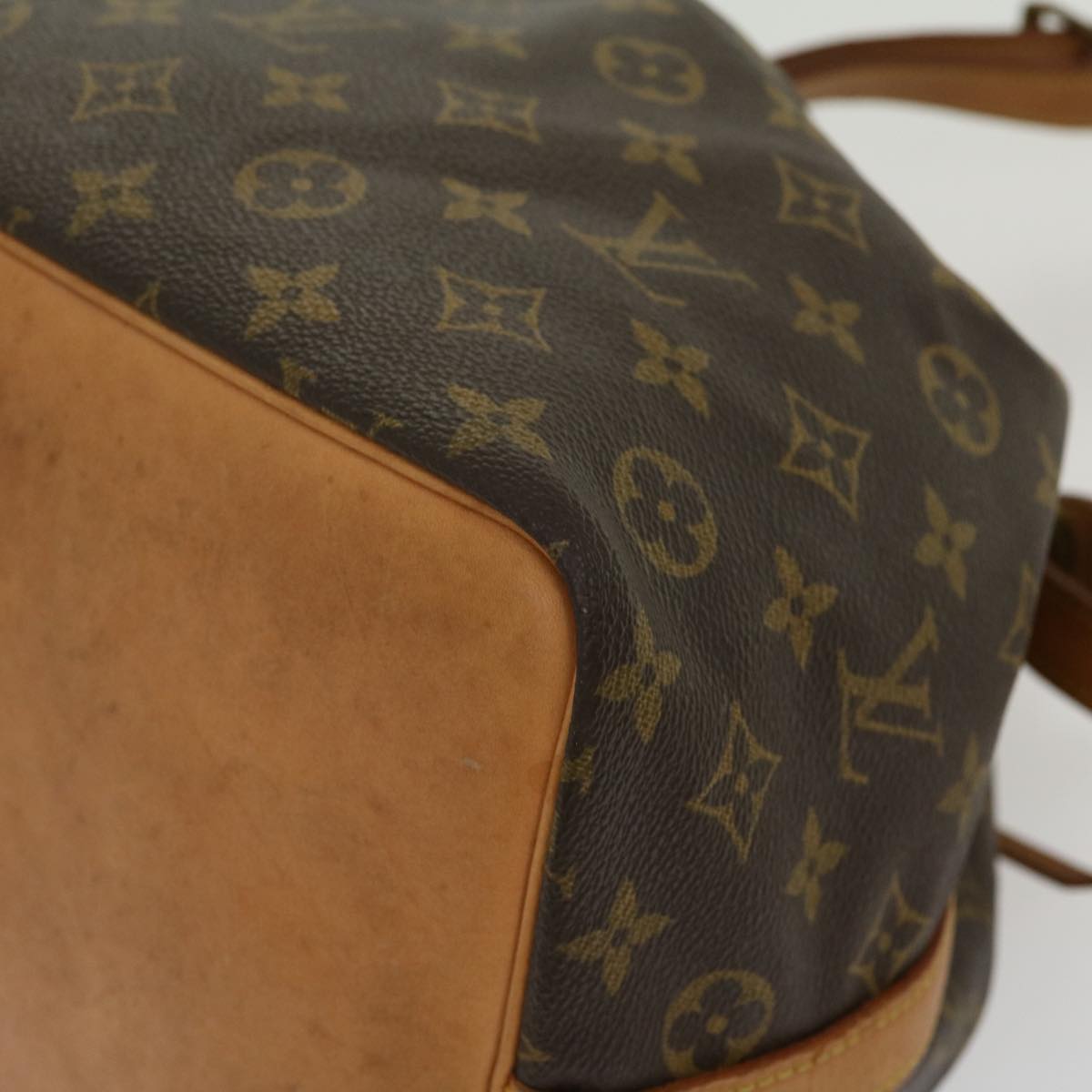 LOUIS VUITTON Monogram Petit Noe Shoulder Bag M42226 LV Auth yk4750