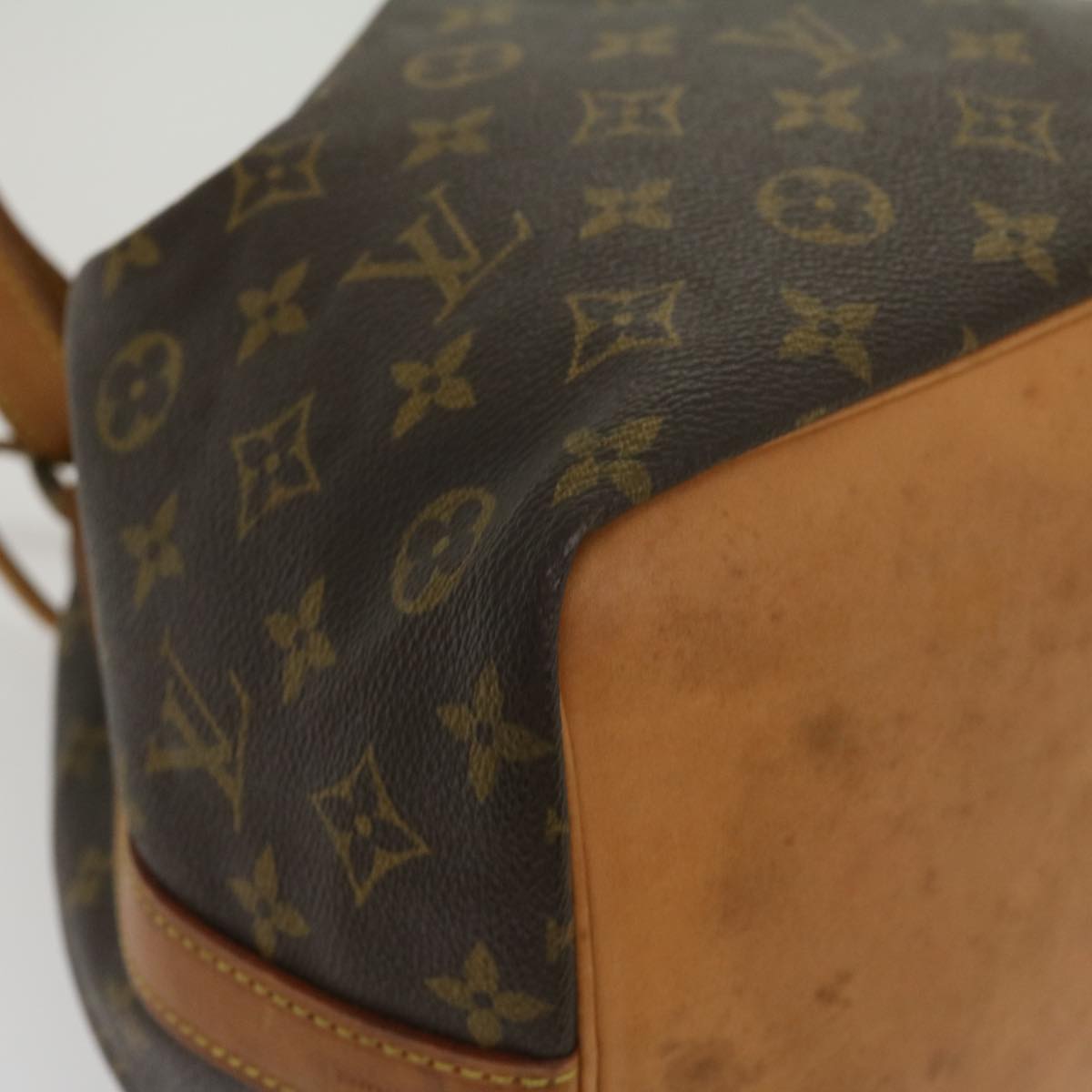 LOUIS VUITTON Monogram Petit Noe Shoulder Bag M42226 LV Auth yk4750