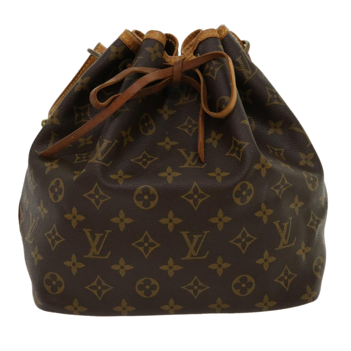 LOUIS VUITTON Monogram Petit Noe Shoulder Bag M42226 LV Auth yk4750