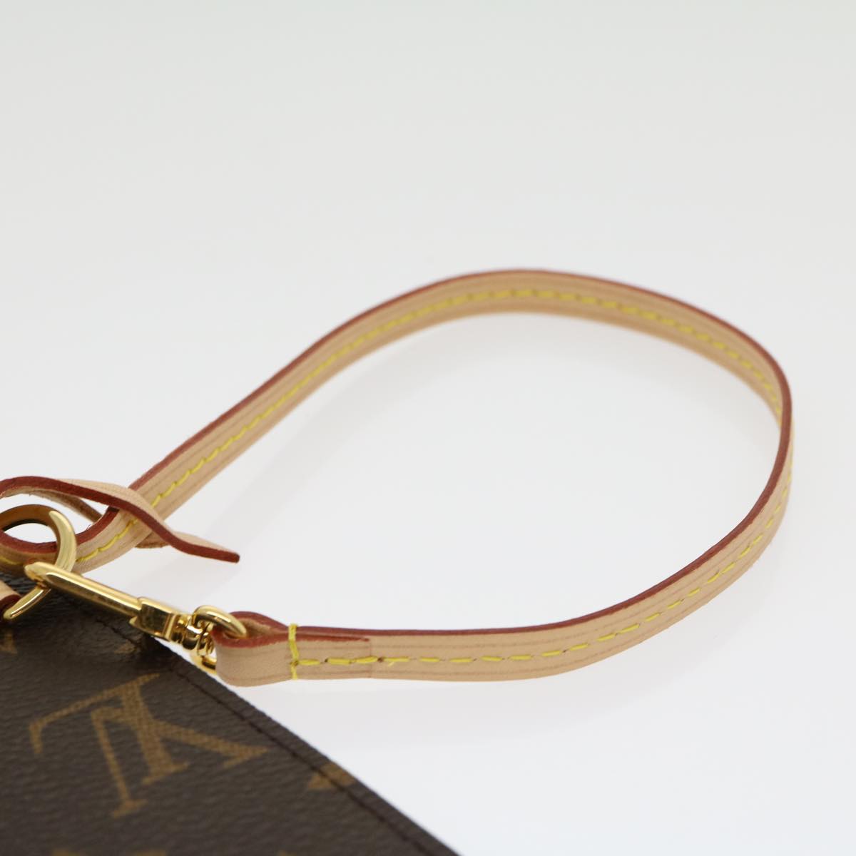 LOUIS VUITTON Monogram Neverfull PM Pouch LV Auth yk4845