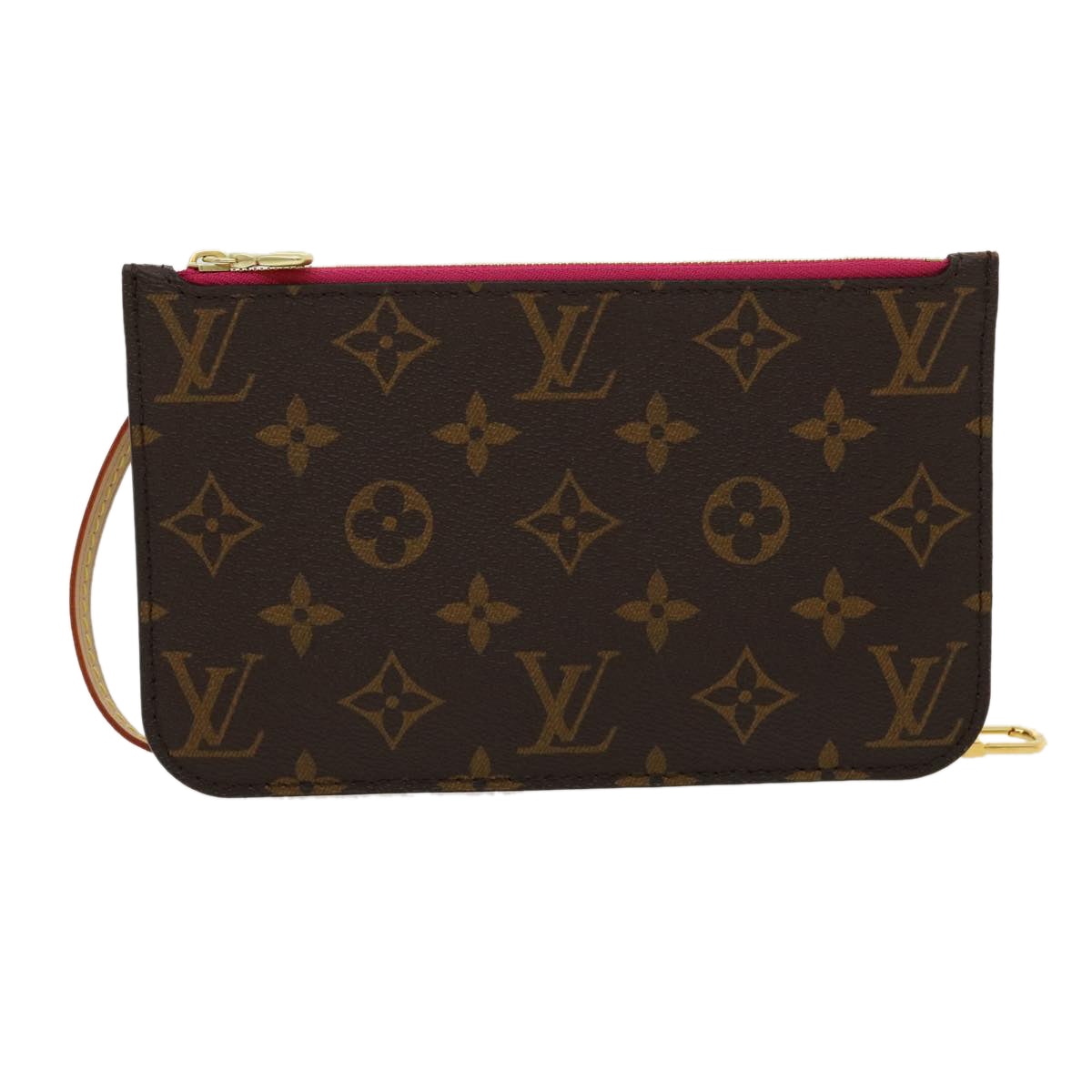 LOUIS VUITTON Monogram Neverfull PM Pouch LV Auth yk4845 - 0