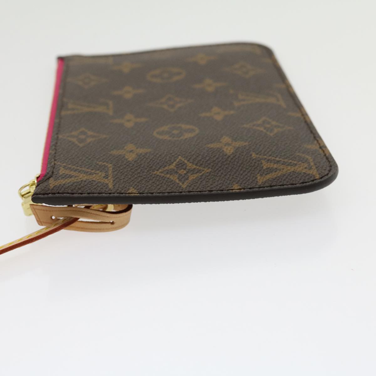 LOUIS VUITTON Monogram Neverfull PM Pouch LV Auth yk4845