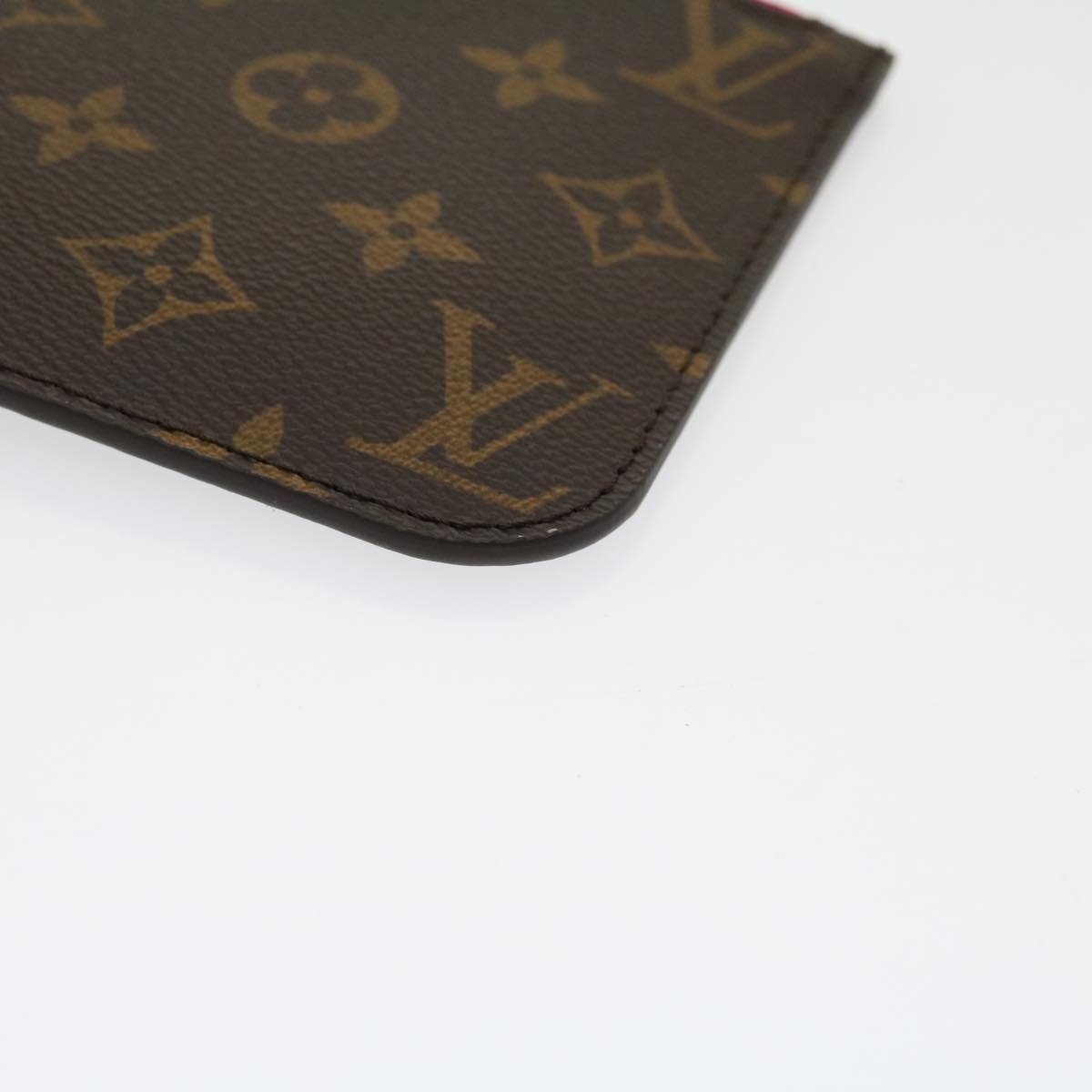 LOUIS VUITTON Monogram Neverfull PM Pouch LV Auth yk4845