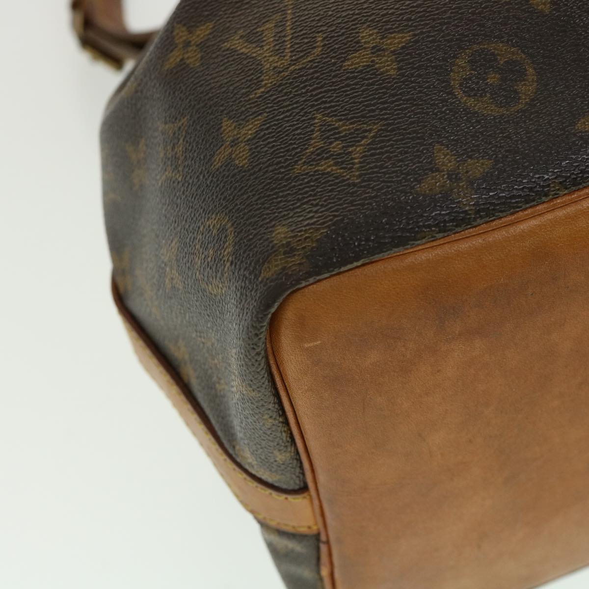 LOUIS VUITTON Monogram Petit Noe Shoulder Bag M42226 LV Auth yk4860