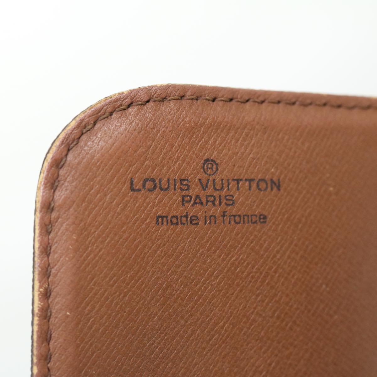 LOUIS VUITTON Monogram Cartouchiere GM Shoulder Bag M51252 LV Auth yk4900