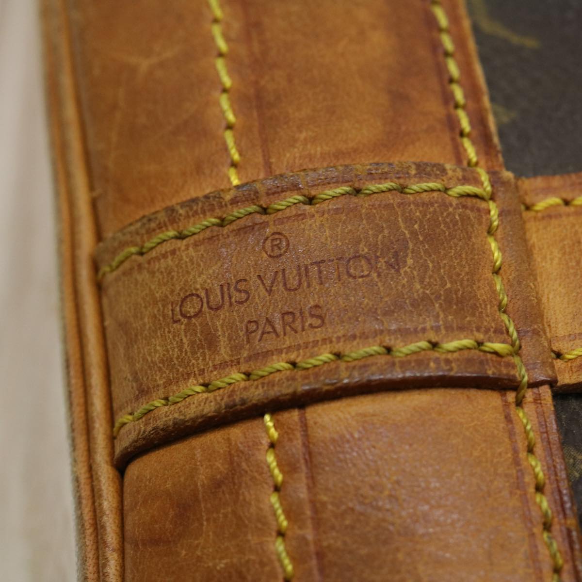 LOUIS VUITTON Monogram Noe Shoulder Bag M42224 LV Auth yk4954