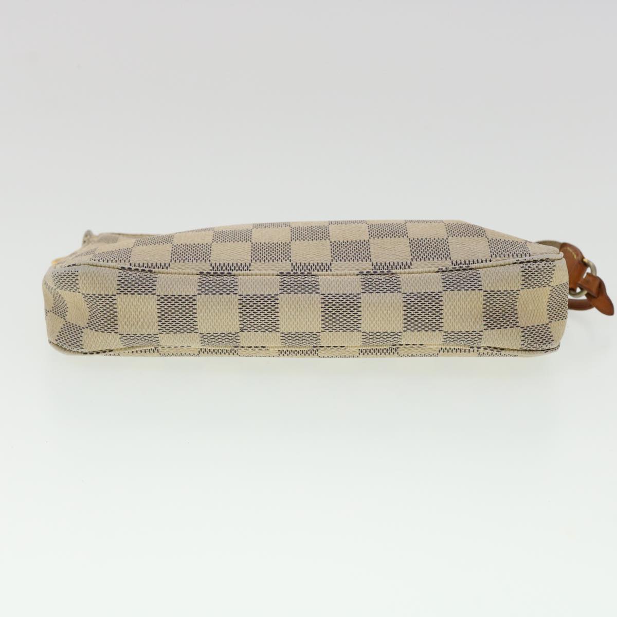 LOUIS VUITTON Damier Azur Pochette Accessoires Pouch N51986 LV Auth yk4973