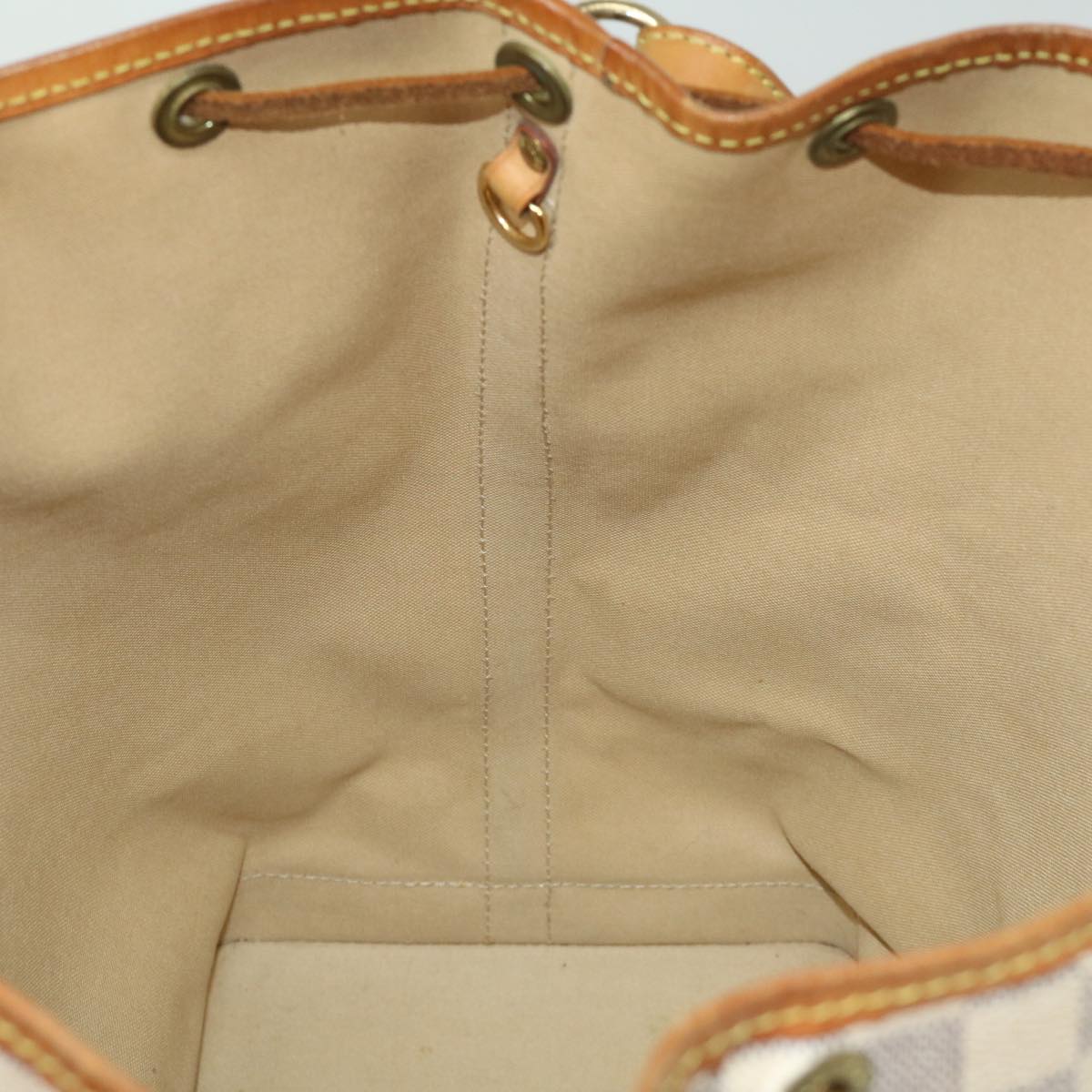 LOUIS VUITTON Damier Azur Noe Shoulder Bag N42222 LV Auth yk5082