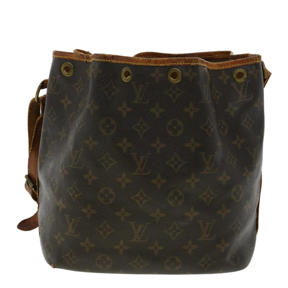 LOUIS VUITTON Monogram Petit Noe Shoulder Bag M42226 LV Auth yk5200B