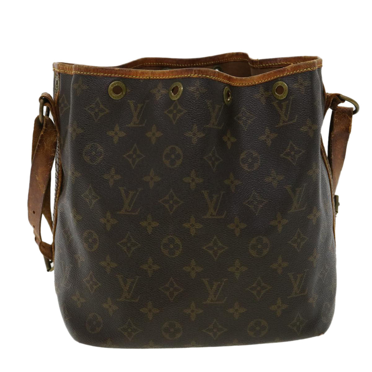 LOUIS VUITTON Monogram Petit Noe Shoulder Bag M42226 LV Auth yk5200B