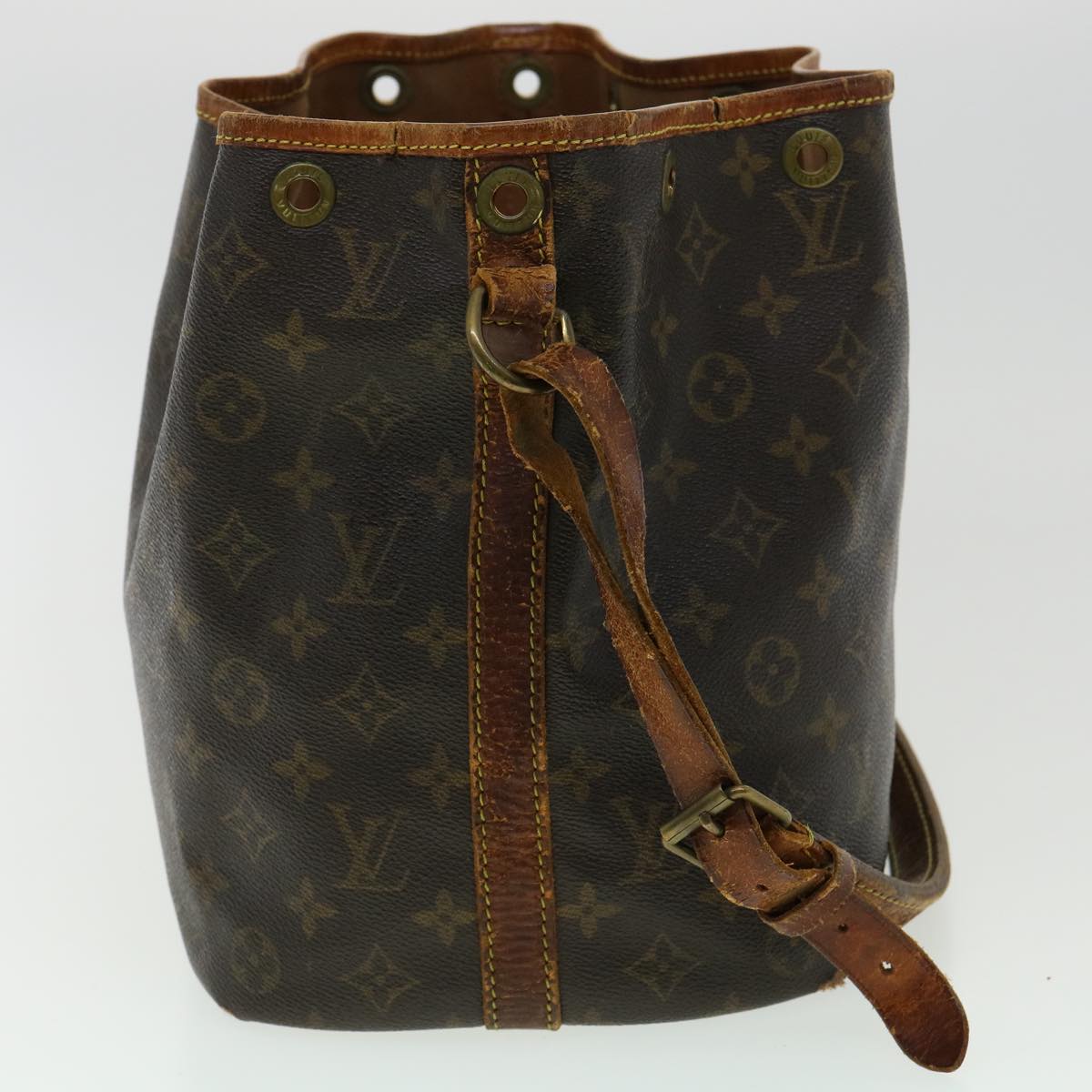 LOUIS VUITTON Monogram Petit Noe Shoulder Bag M42226 LV Auth yk5200B