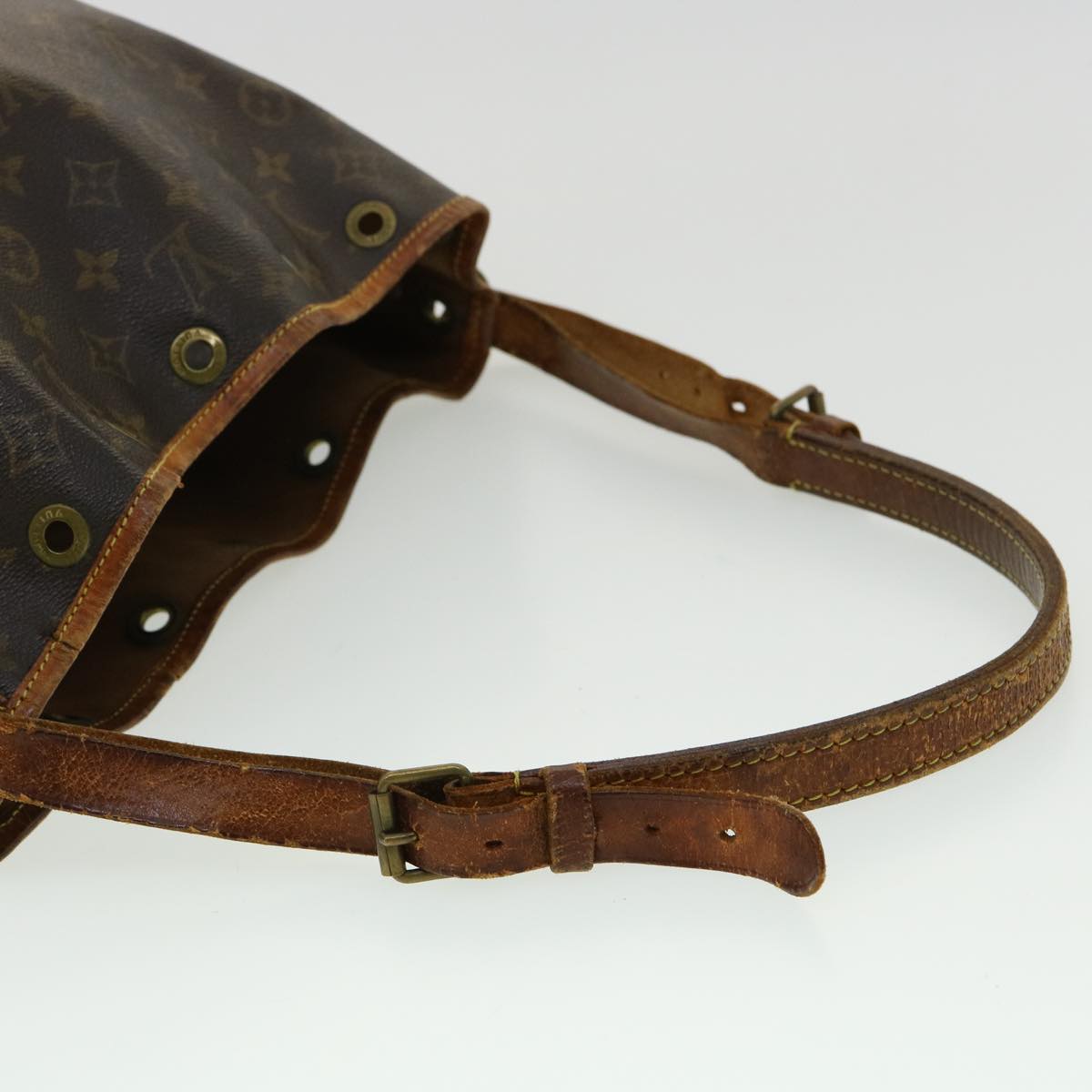 LOUIS VUITTON Monogram Petit Noe Shoulder Bag M42226 LV Auth yk5200B