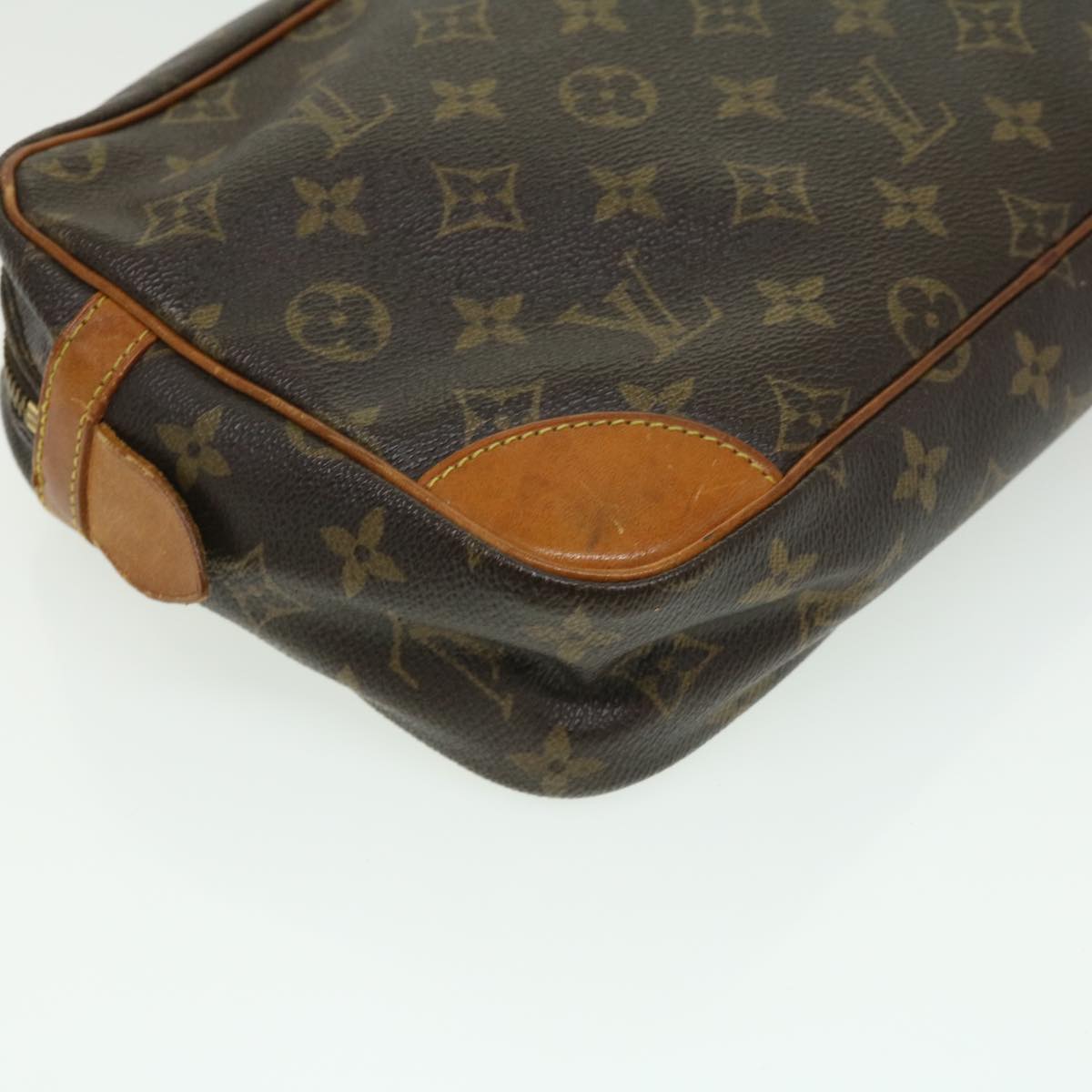 LOUIS VUITTON Monogram Compiegne 28 Clutch Bag M51845 LV Auth yk5209B