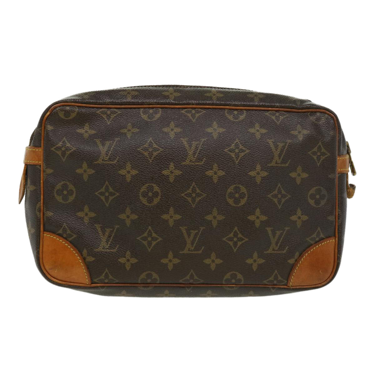 LOUIS VUITTON Monogram Compiegne 28 Clutch Bag M51845 LV Auth yk5209B - 0