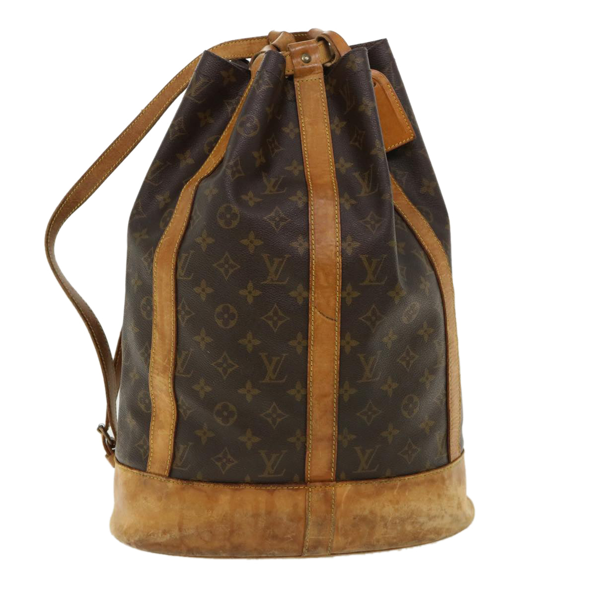 LOUIS VUITTON Monogram Randonnee GM Shoulder Bag M42244 LV Auth yk5229B