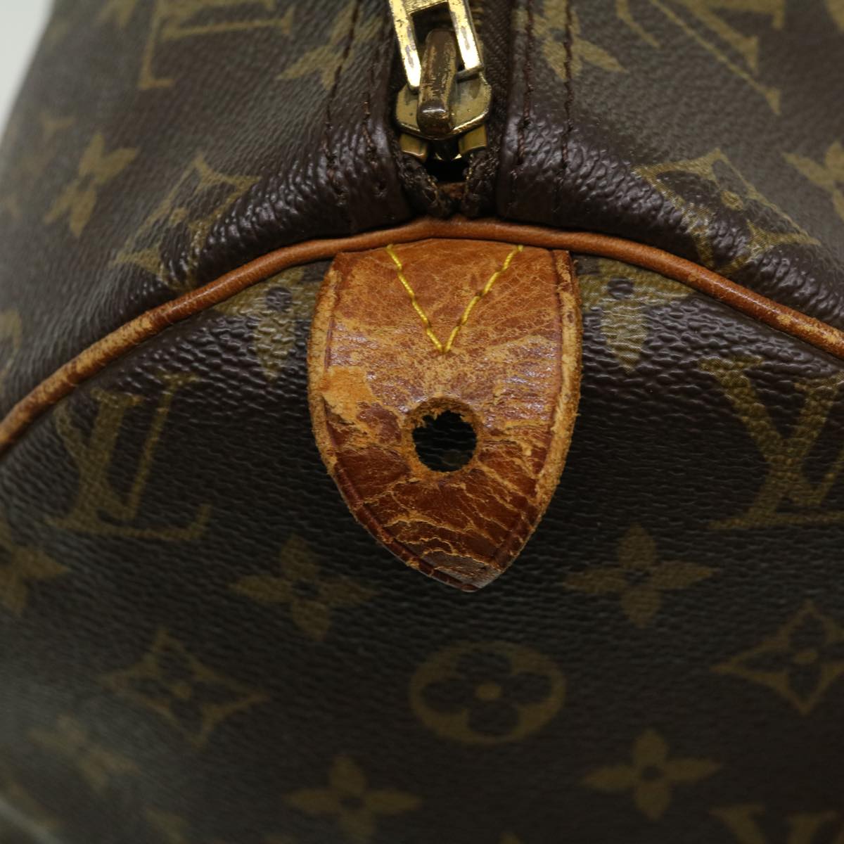 LOUIS VUITTON Monogram Speedy 40 Hand Bag M41522 LV Auth yk5287B