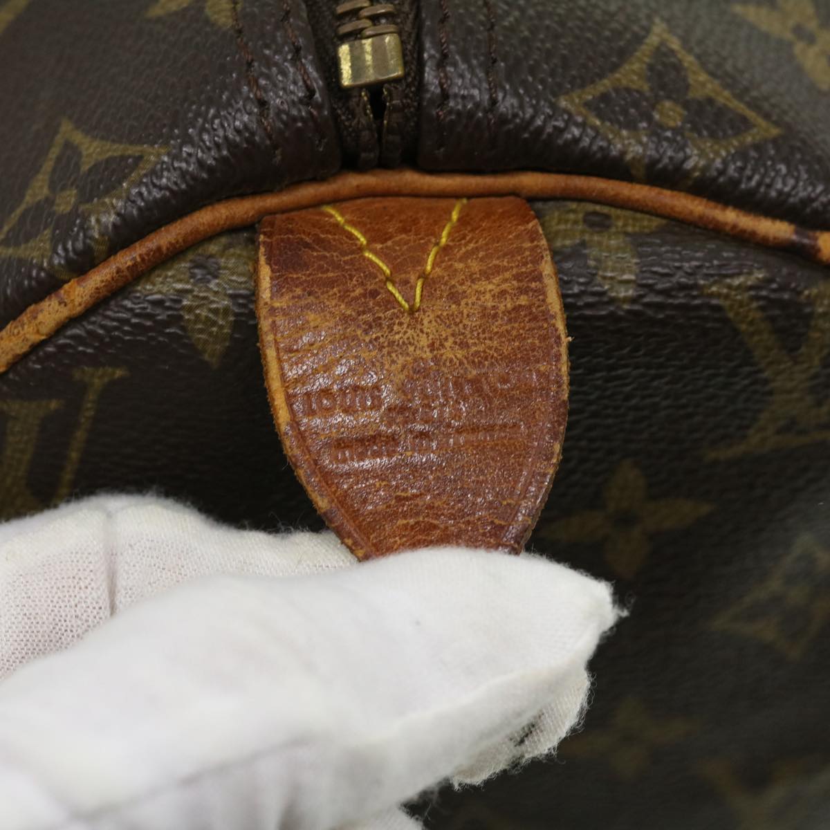 LOUIS VUITTON Monogram Speedy 40 Hand Bag M41522 LV Auth yk5287B