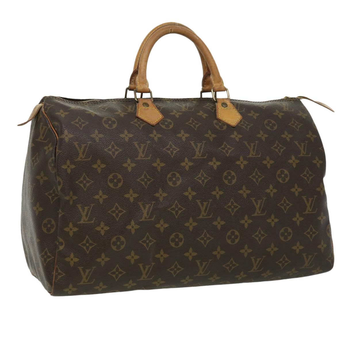 LOUIS VUITTON Monogram Speedy 40 Hand Bag M41522 LV Auth yk5307B