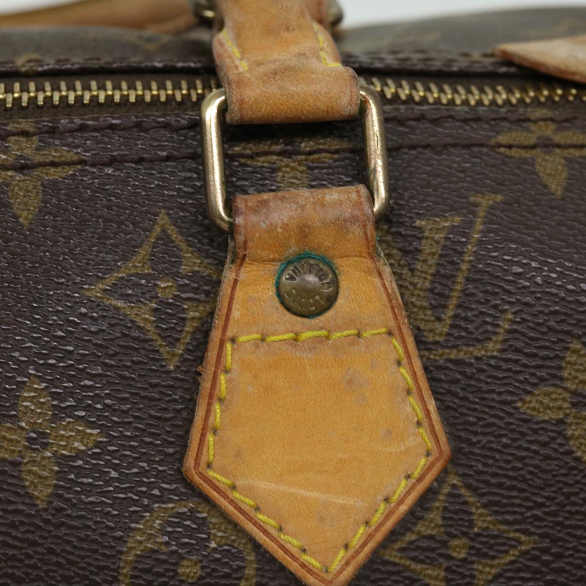 LOUIS VUITTON Monogram Speedy 40 Hand Bag M41522 LV Auth yk5307B