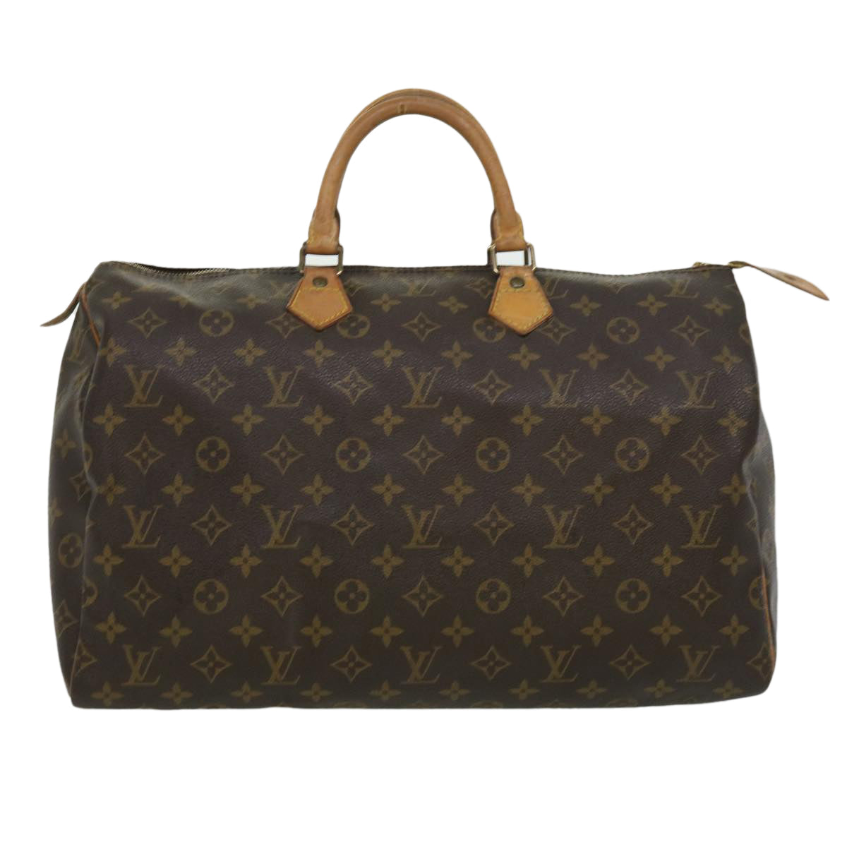 LOUIS VUITTON Monogram Speedy 40 Hand Bag M41522 LV Auth yk5307B