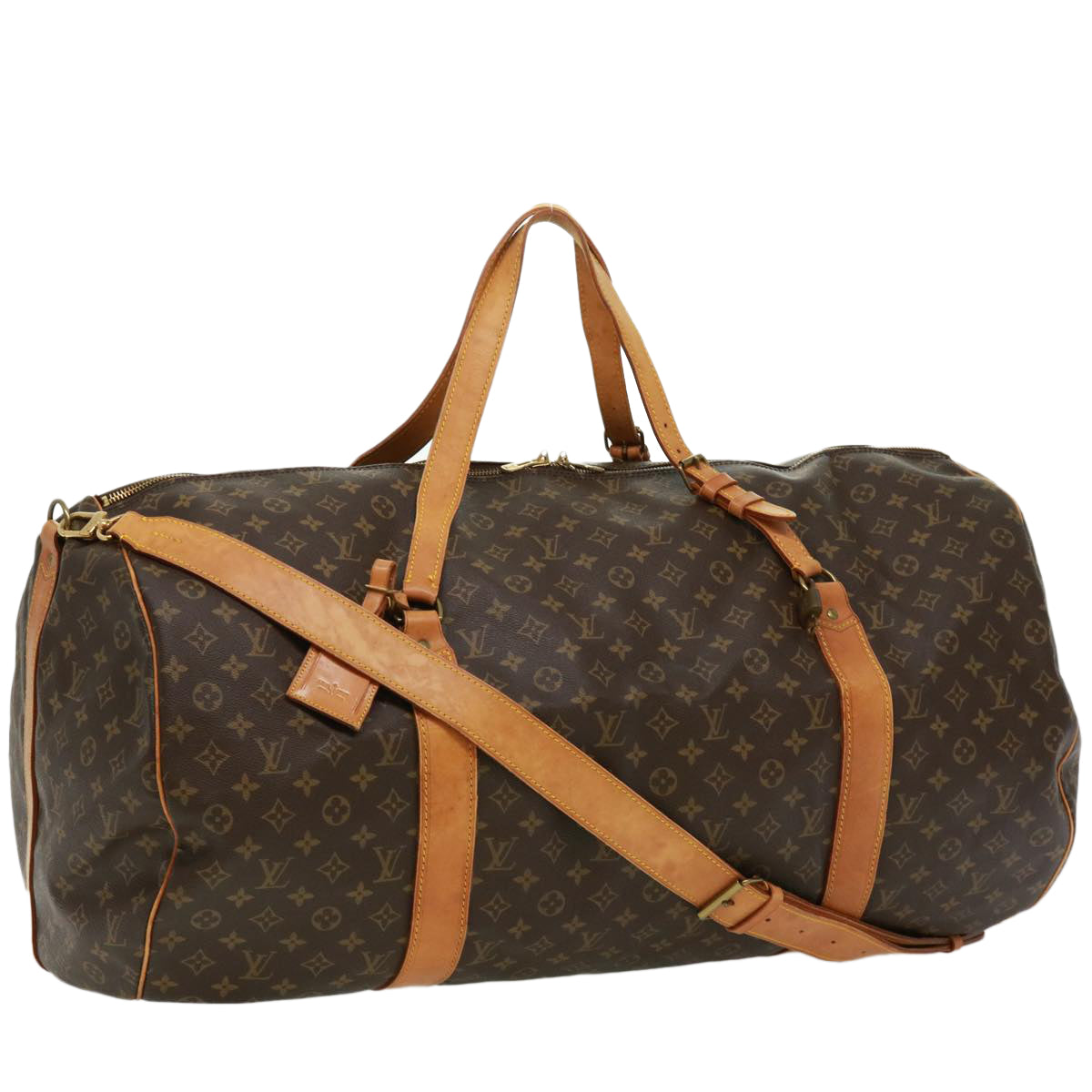 LOUIS VUITTON Monogram Sac porchon Boston Bag M41222 LV Auth yk5309B