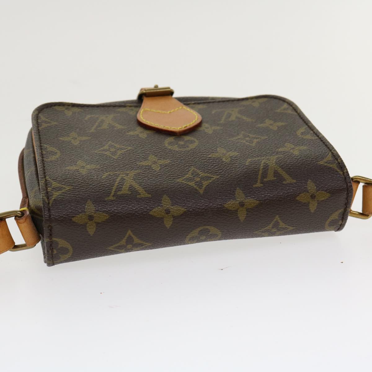 LOUIS VUITTON Monogram Cartouchiere PM Shoulder Bag M51254 LV Auth yk5449