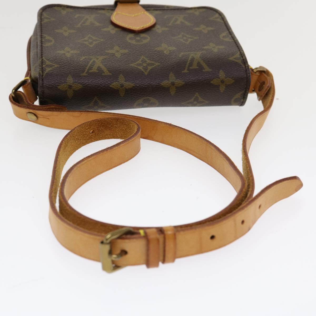 LOUIS VUITTON Monogram Cartouchiere PM Shoulder Bag M51254 LV Auth yk5449