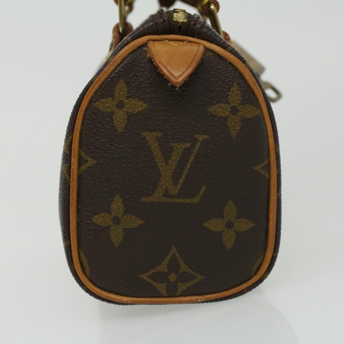 LOUIS VUITTON Monogram Mini Speedy Hand Bag M41534 LV Auth yk5468
