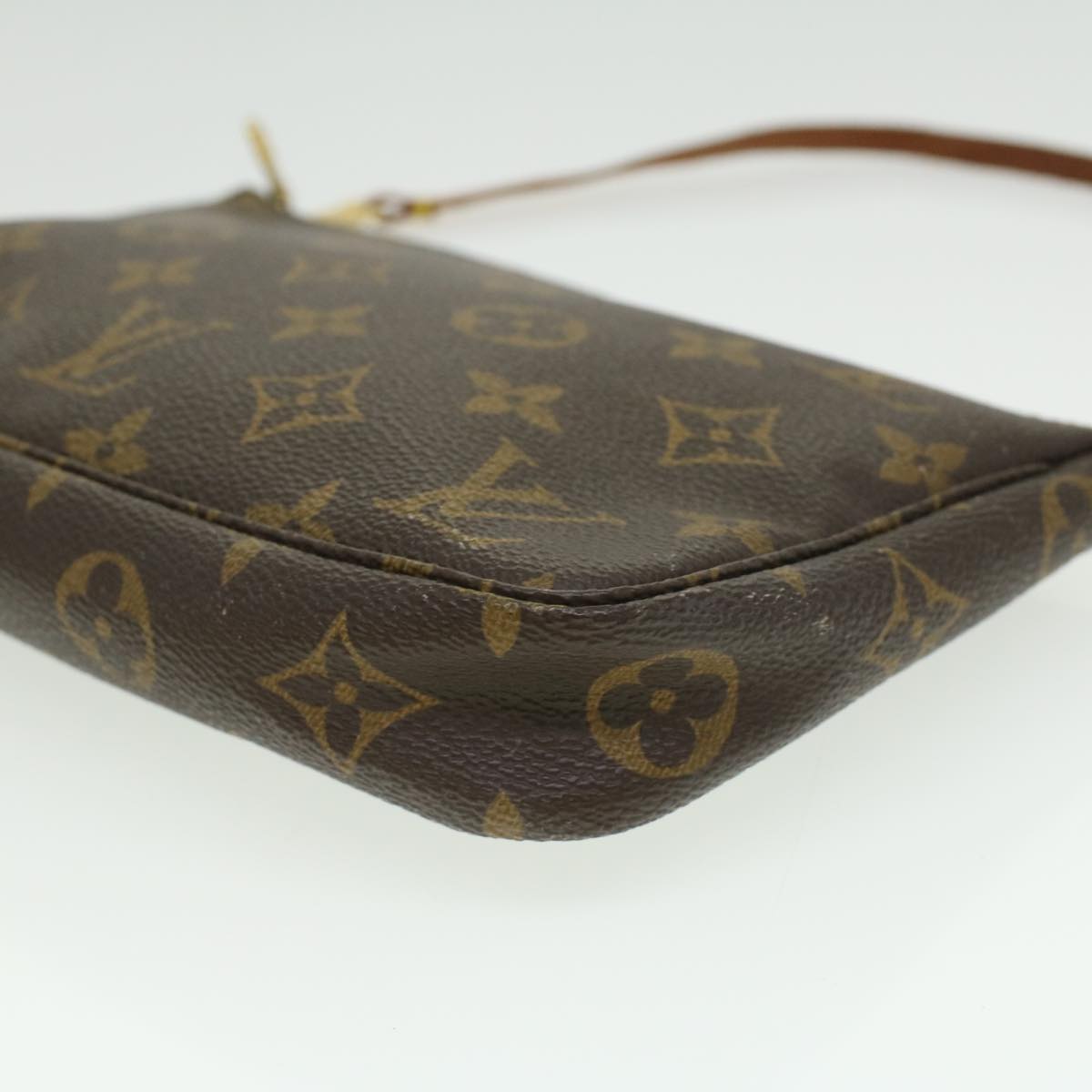 LOUIS VUITTON Monogram Pochette Accessoires Pouch Vintage M51980 LV Auth yk5602B