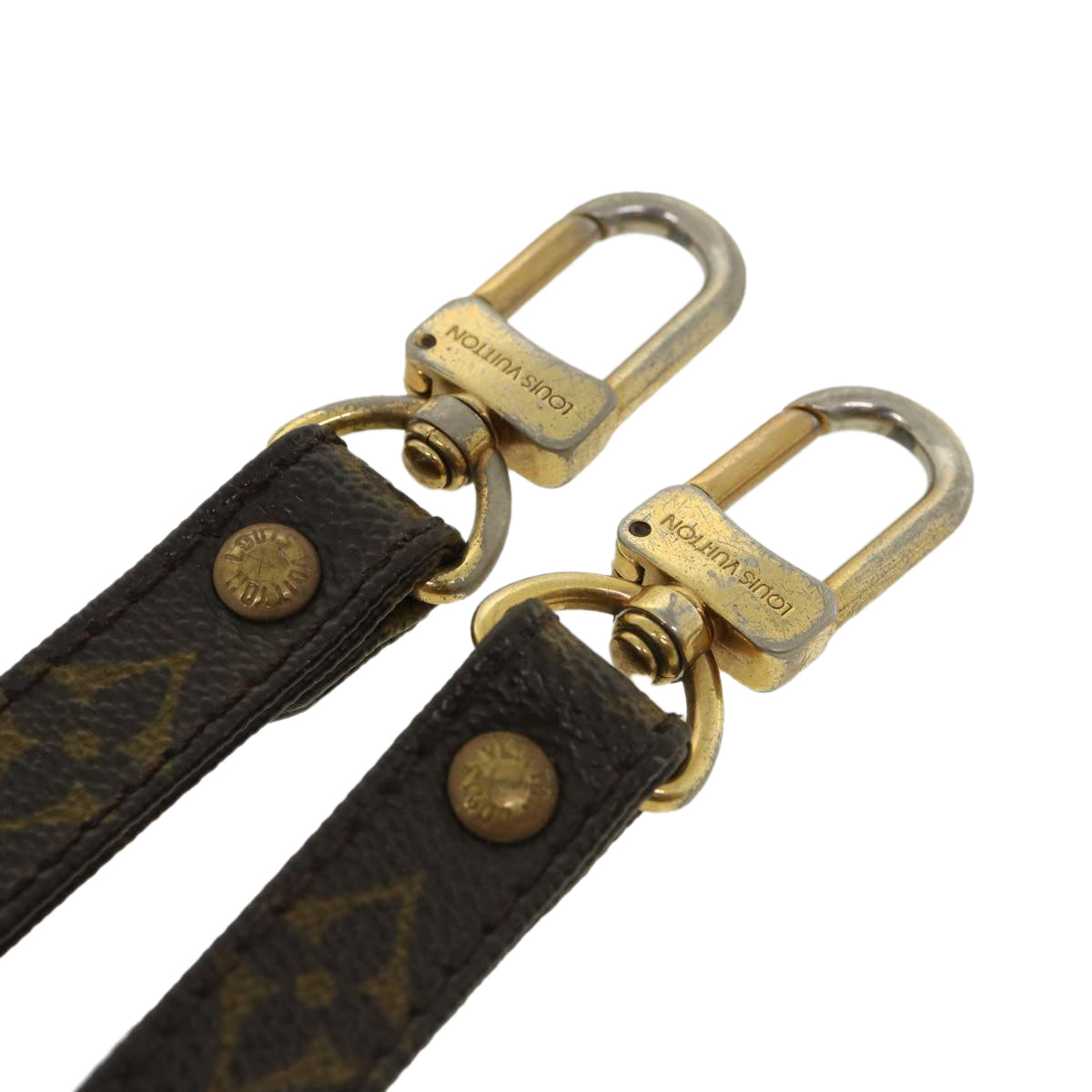 LOUIS VUITTON Monogram Shoulder Strap 45.7"" LV Auth yk5650