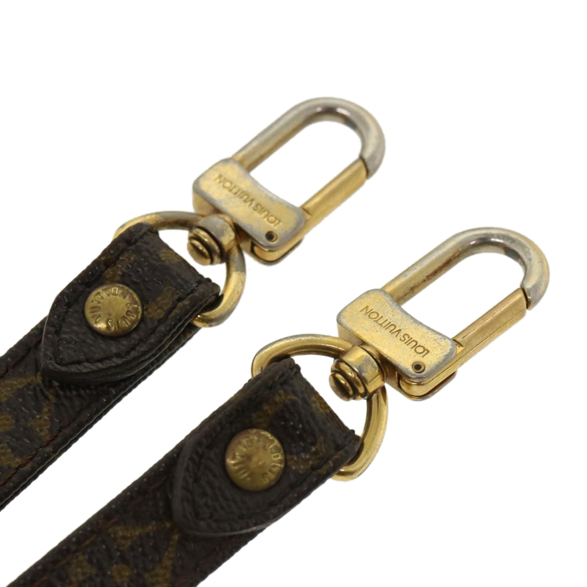 LOUIS VUITTON Monogram Shoulder Strap 45.7"" LV Auth yk5650